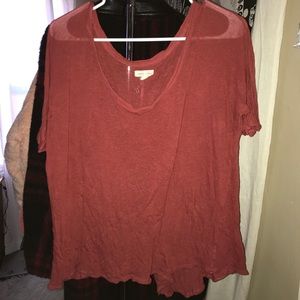 URBAN OUTFITTERS SHEER TEE